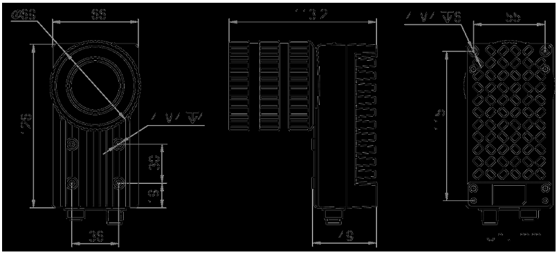 ?？礗D6000系列智能讀碼器2000 萬像素物流讀碼器外形尺寸.png